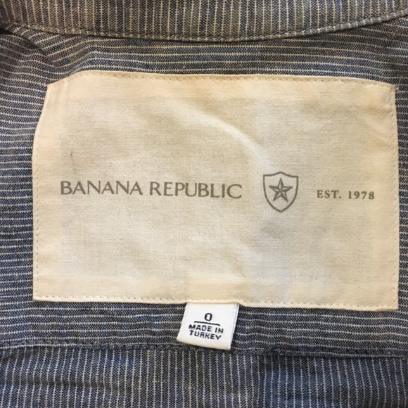 Button-front chambray jacket - Picture 4 of 4